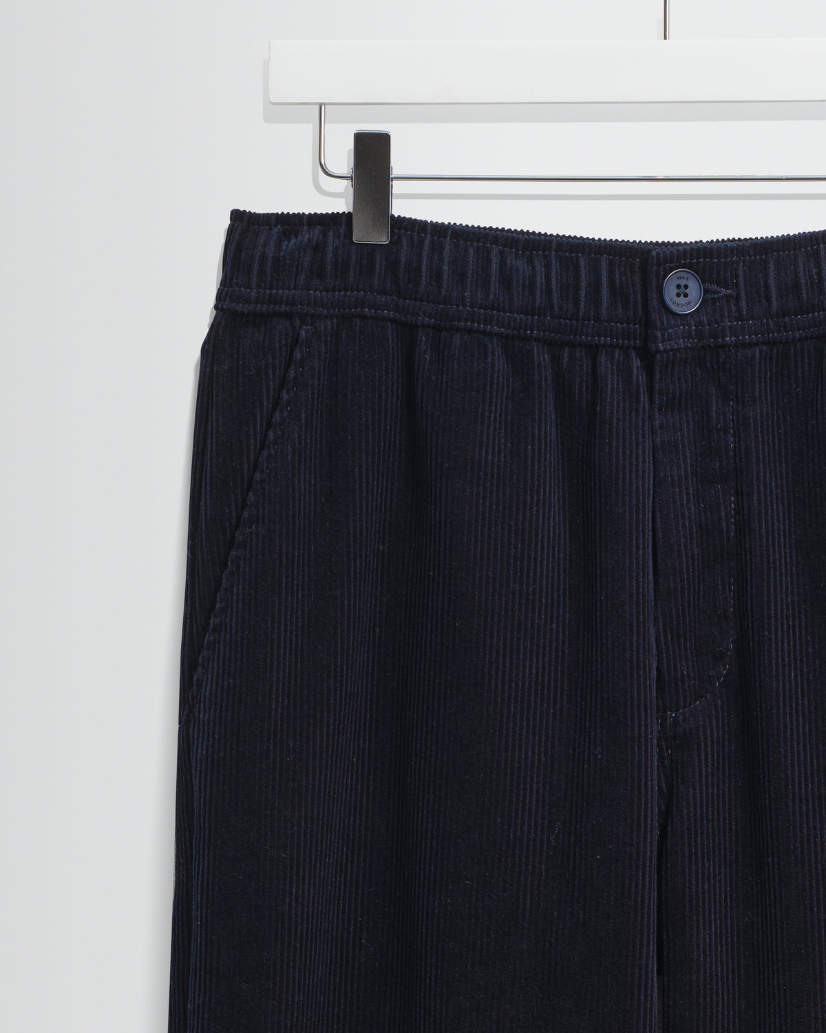 Wax Kurt Cotton Corduroy Trouser - Navy