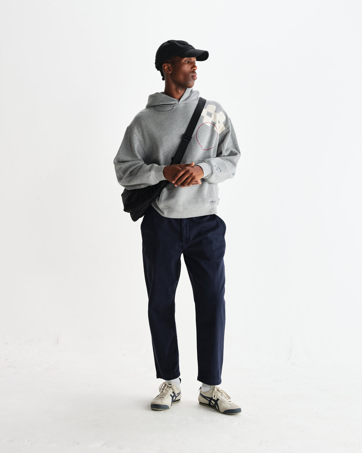 Wax Kurt Trouser Organic Cotton Twill - Navy