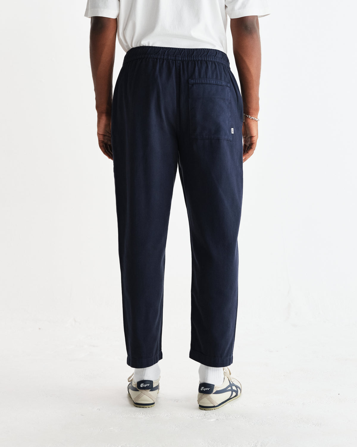 Wax Kurt Trouser Organic Cotton Twill - Navy