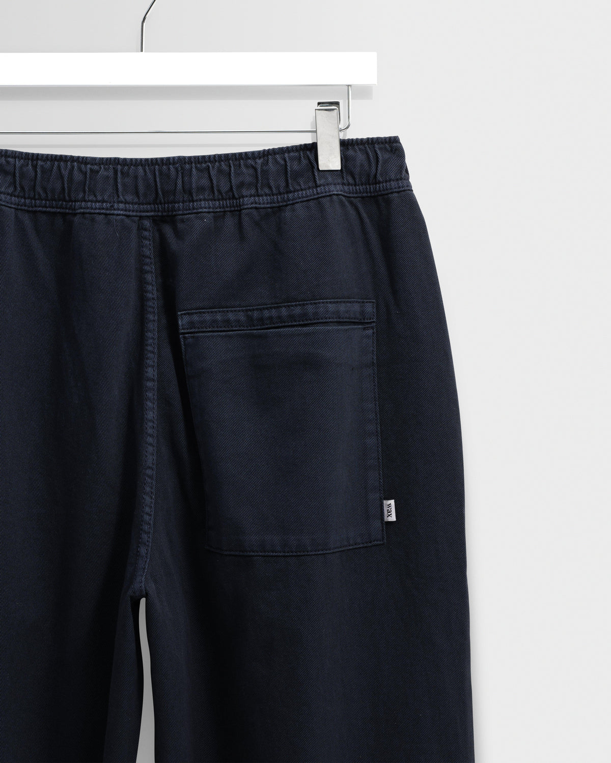 Wax Kurt Trouser Organic Cotton Twill - Navy