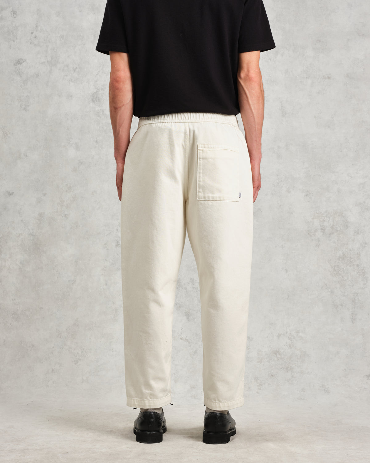 Kurt Trouser Organic Cotton Twill - Off White