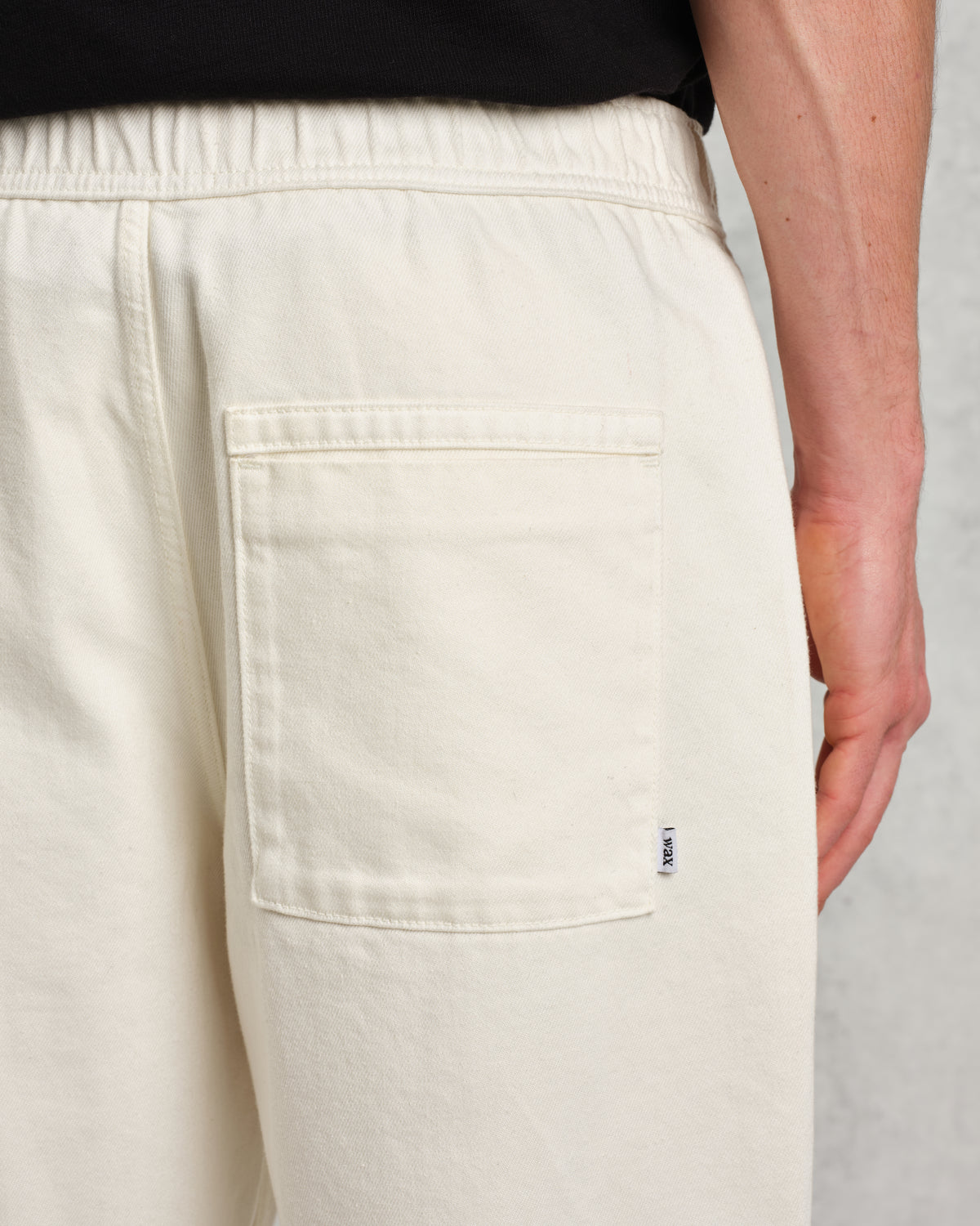 Wax Kurt Trouser Organic Cotton Twill - Off White