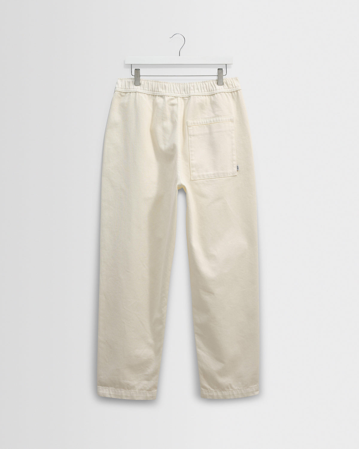 Wax Kurt Trouser Organic Cotton Twill - Off White