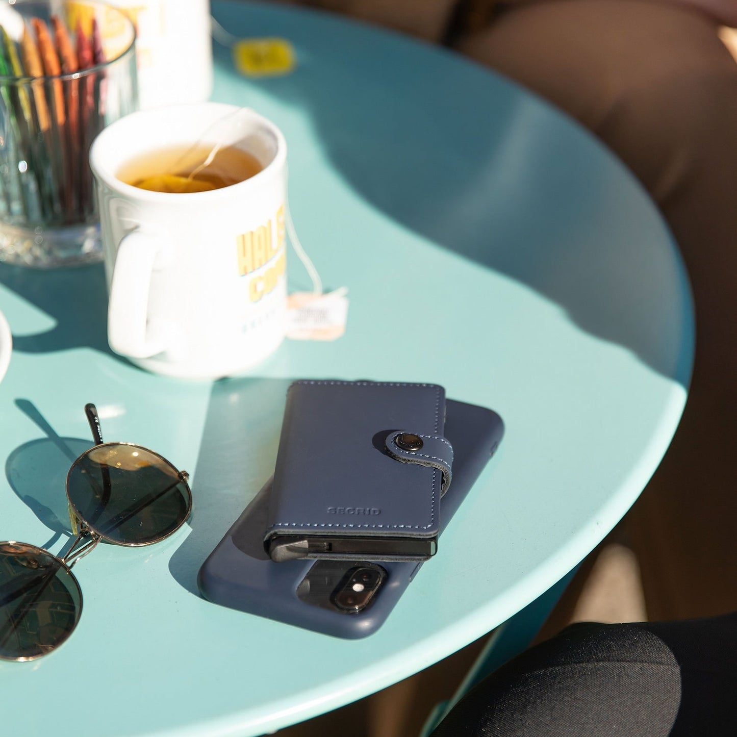 Miniwallet Matte - Nightblue