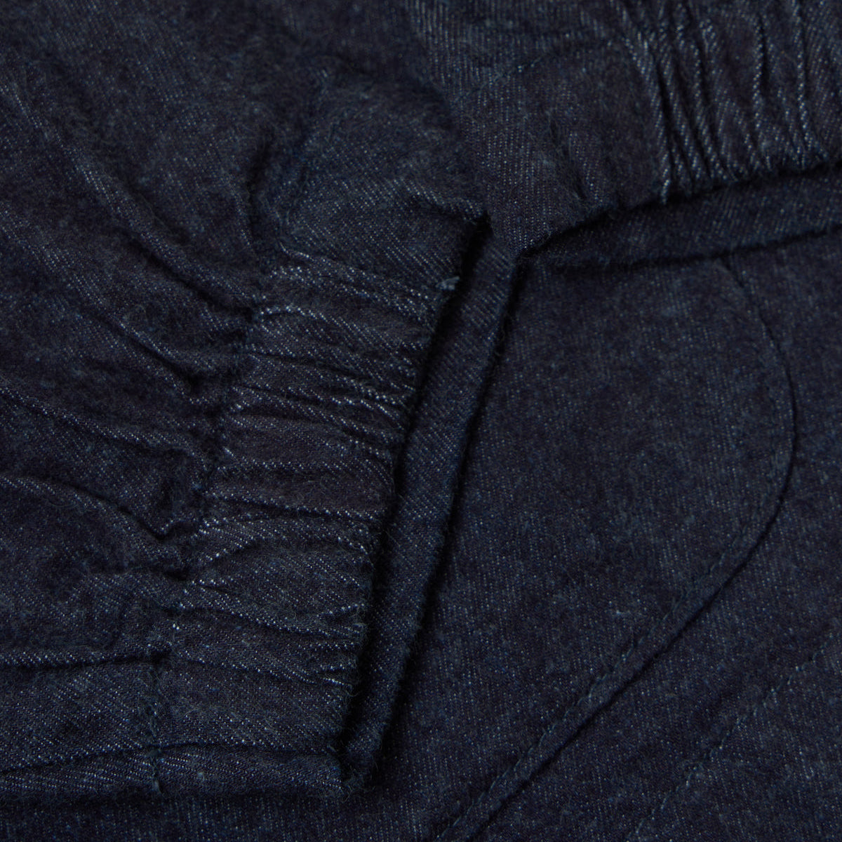 Labour Jacket Brushed Denim - Indigo