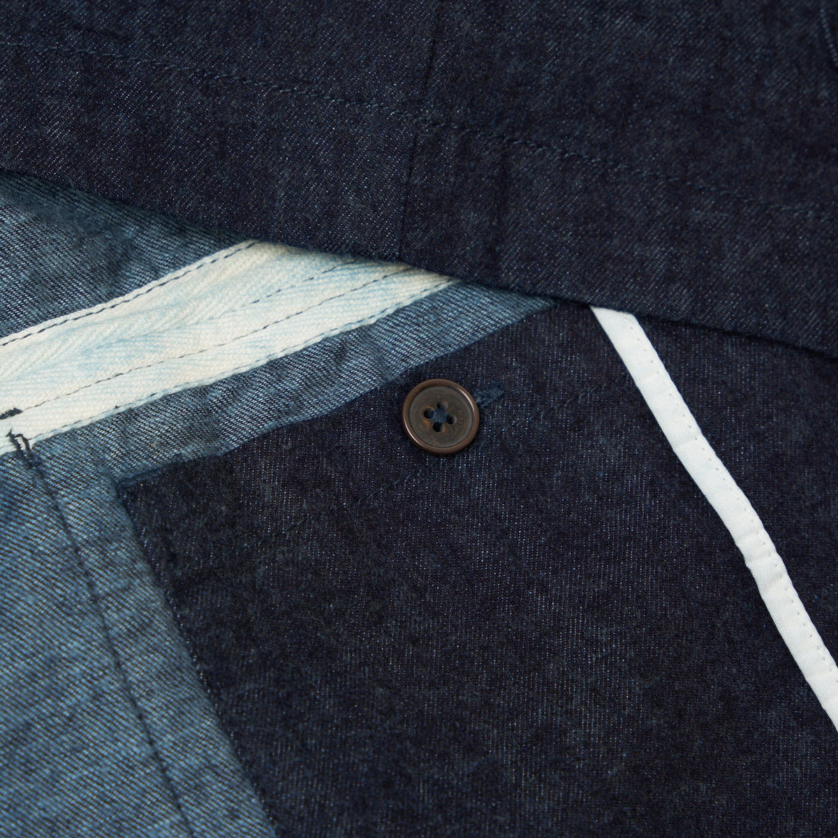 Labour Jacket Brushed Denim - Indigo