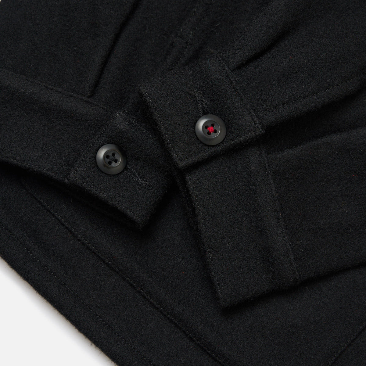 Military Fatigue Jacket Mowbray - Black