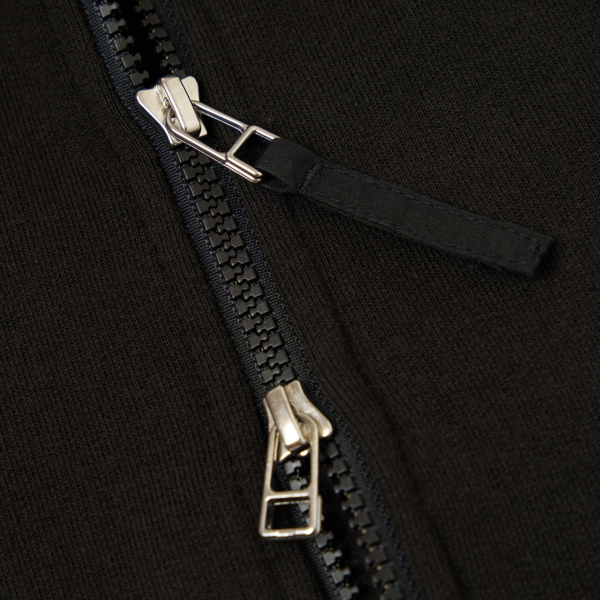 Tyler Sweat Jacket Brush Back Sweat - Black