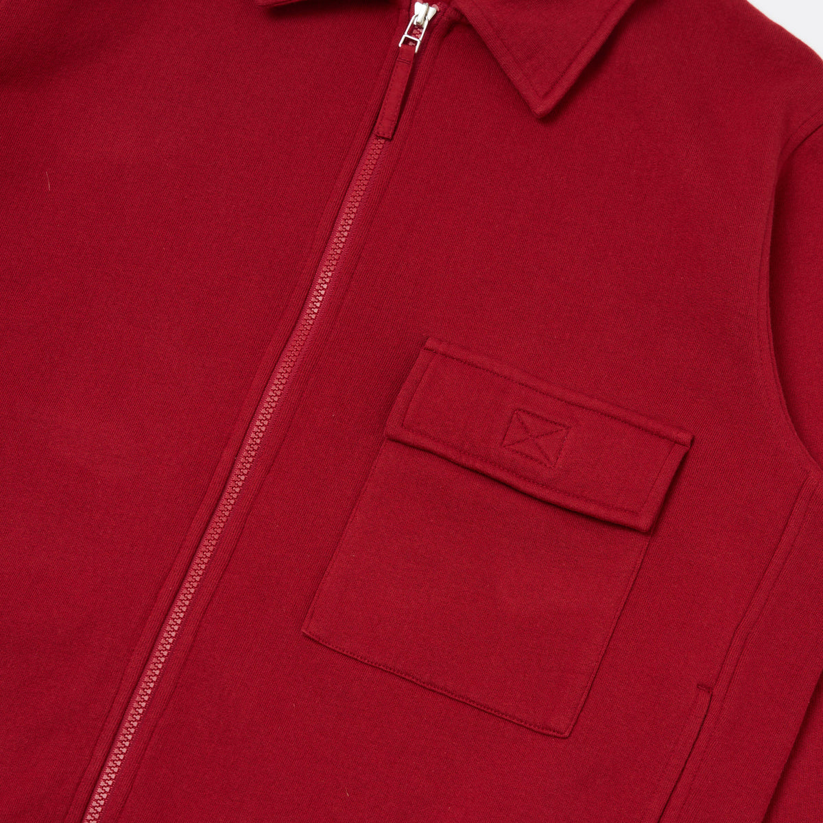 Tyler Sweat Jacket - Red