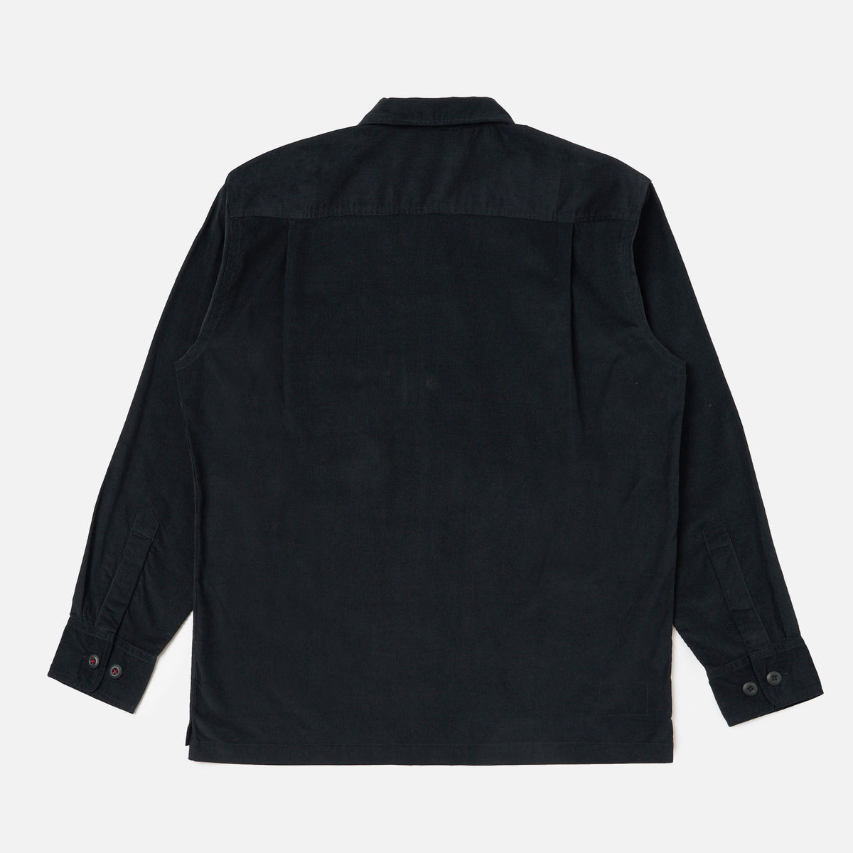 Fatigue Shirt Organic Fine Cord - Black