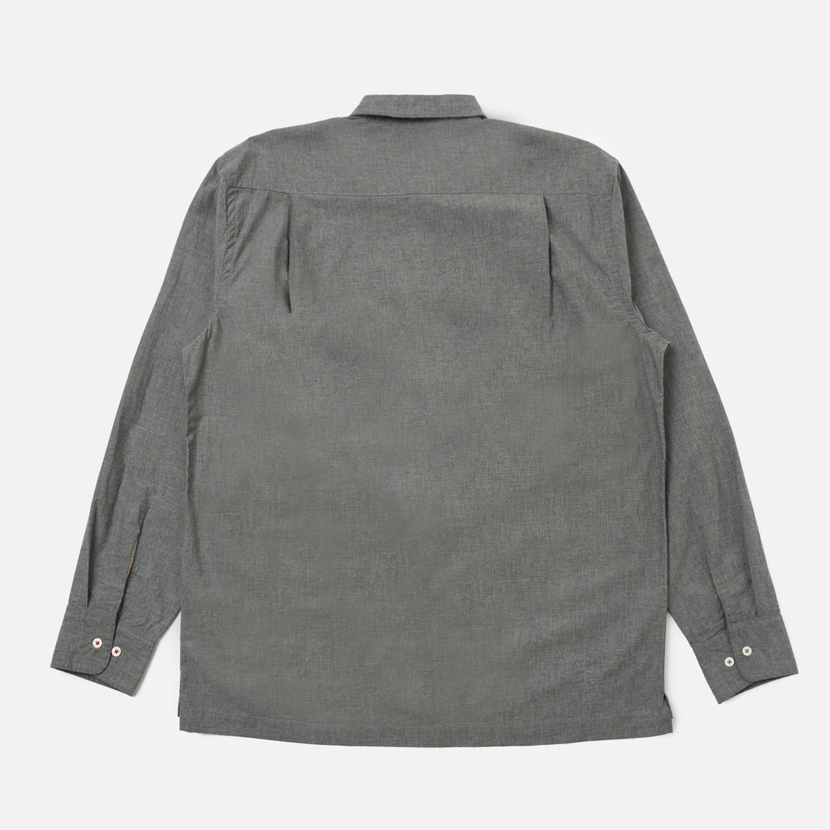 Lucky Shirt Organic Chambray- Charcoal
