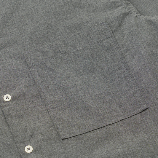Lucky Shirt Organic Chambray- Charcoal