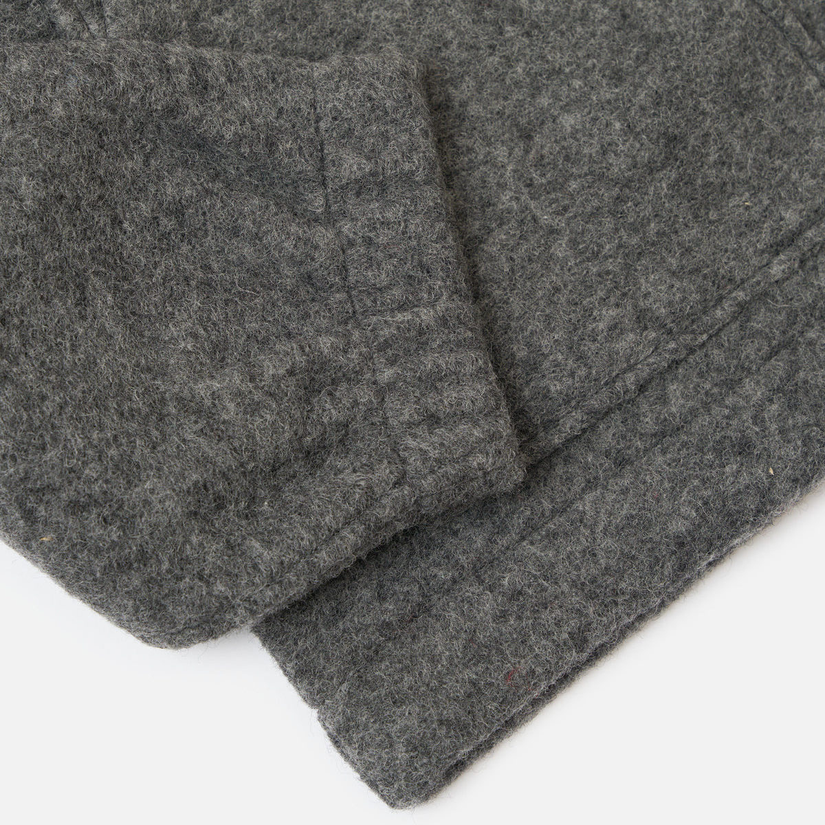 Rams Jacket Wool Fleece - Grey Marl