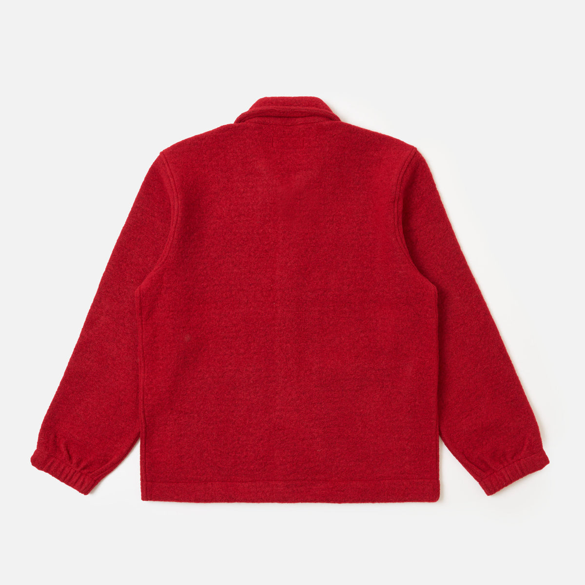 Rams Jacket Wool Fleece - Red
