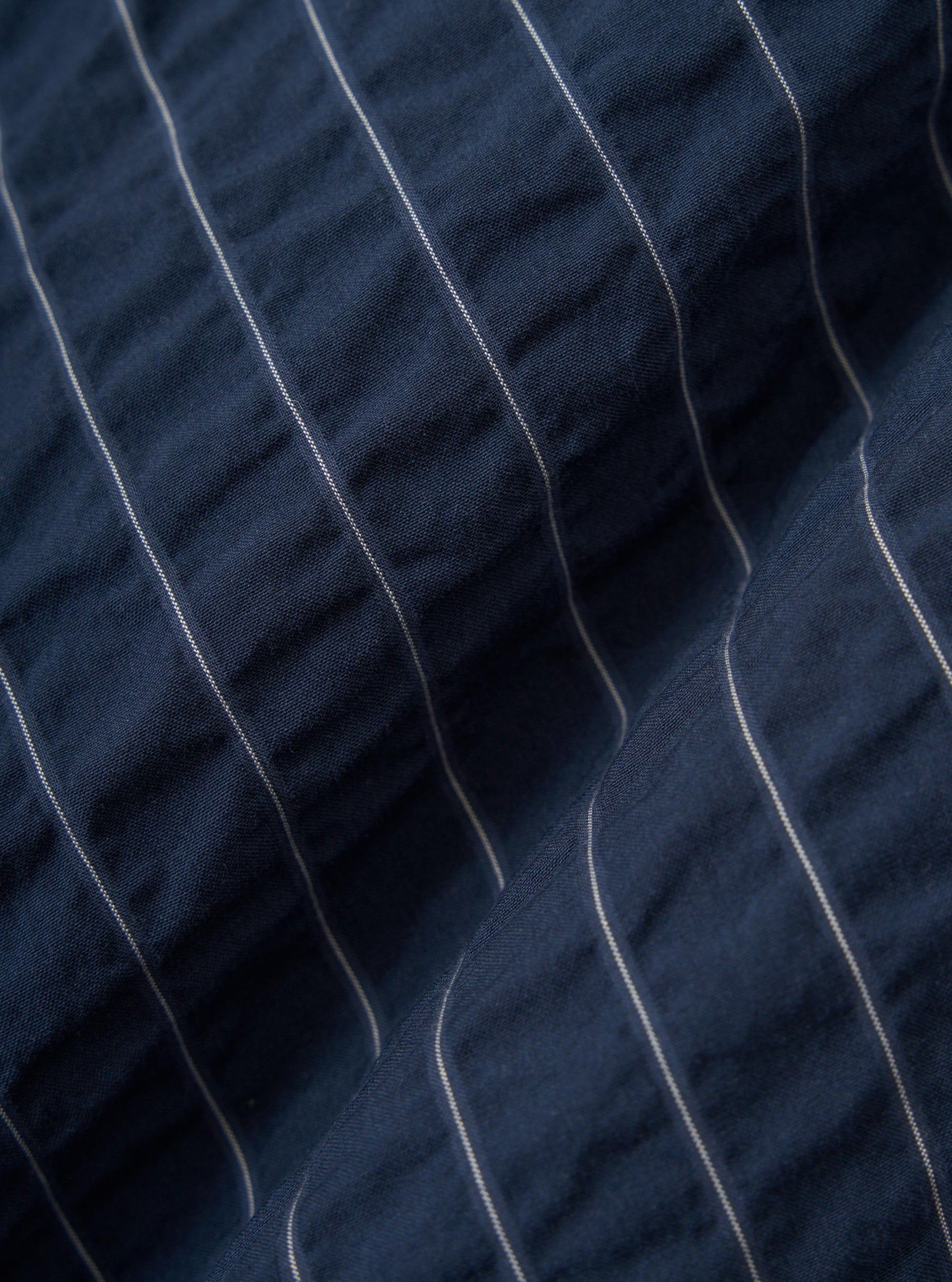 Universal Chester Stripe Two Button Jacket - Navy