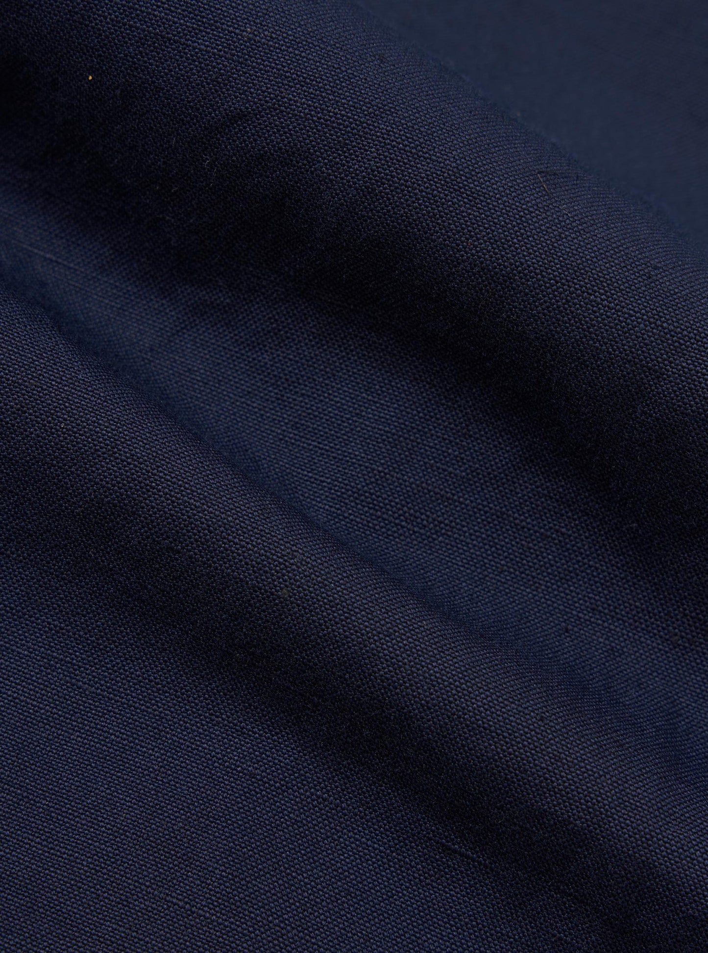 Linen Slub Weave Two Button Jacket - Navy