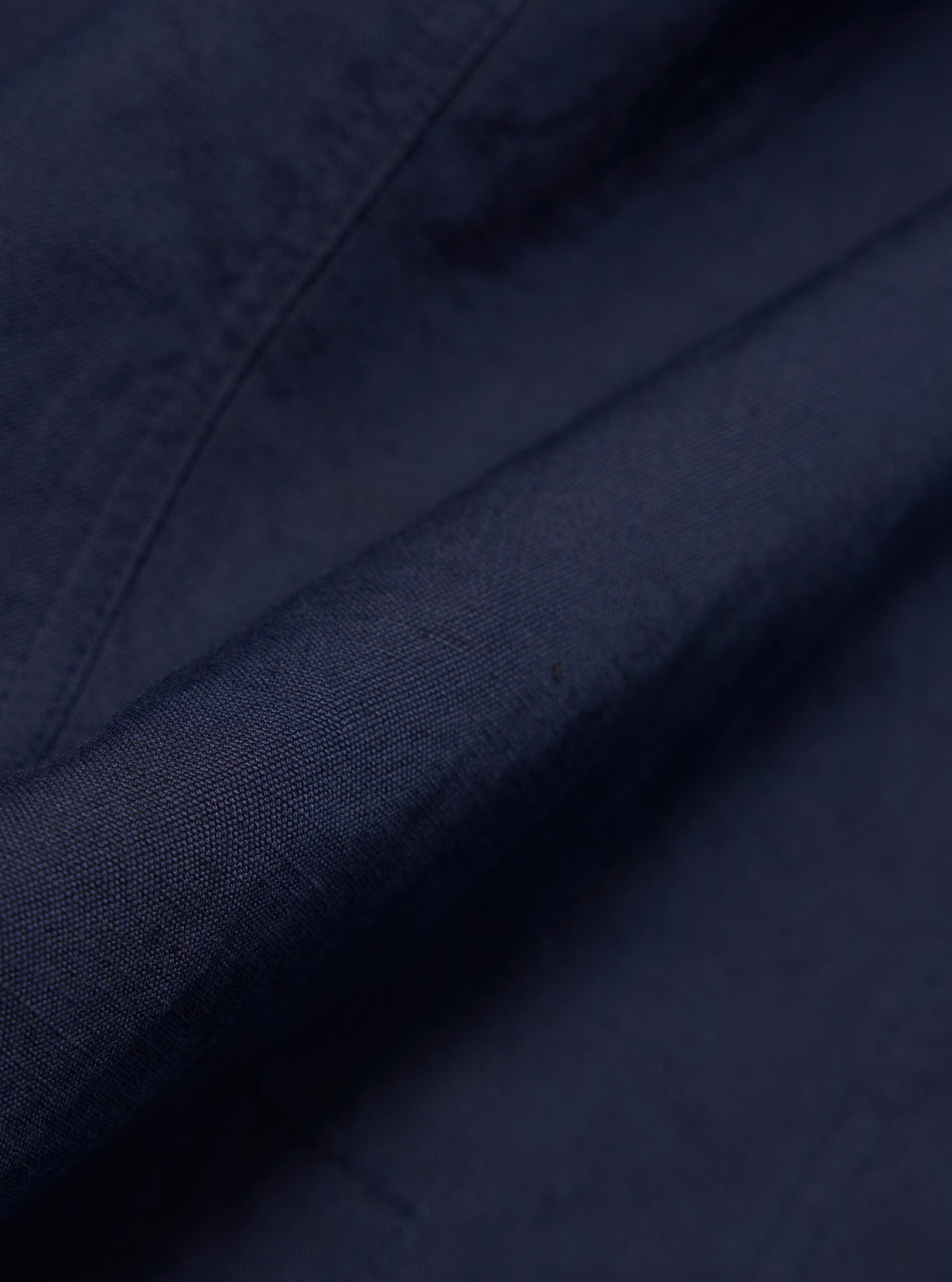 Universal Linen Slub Weave Bakers Jacket - Navy