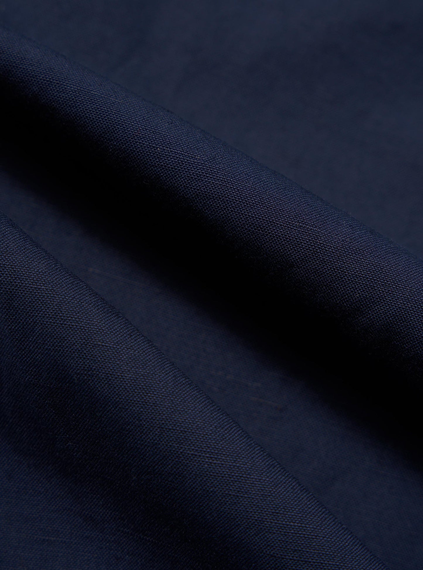 Linen Slub Weave Dizzy Trouser - Navy