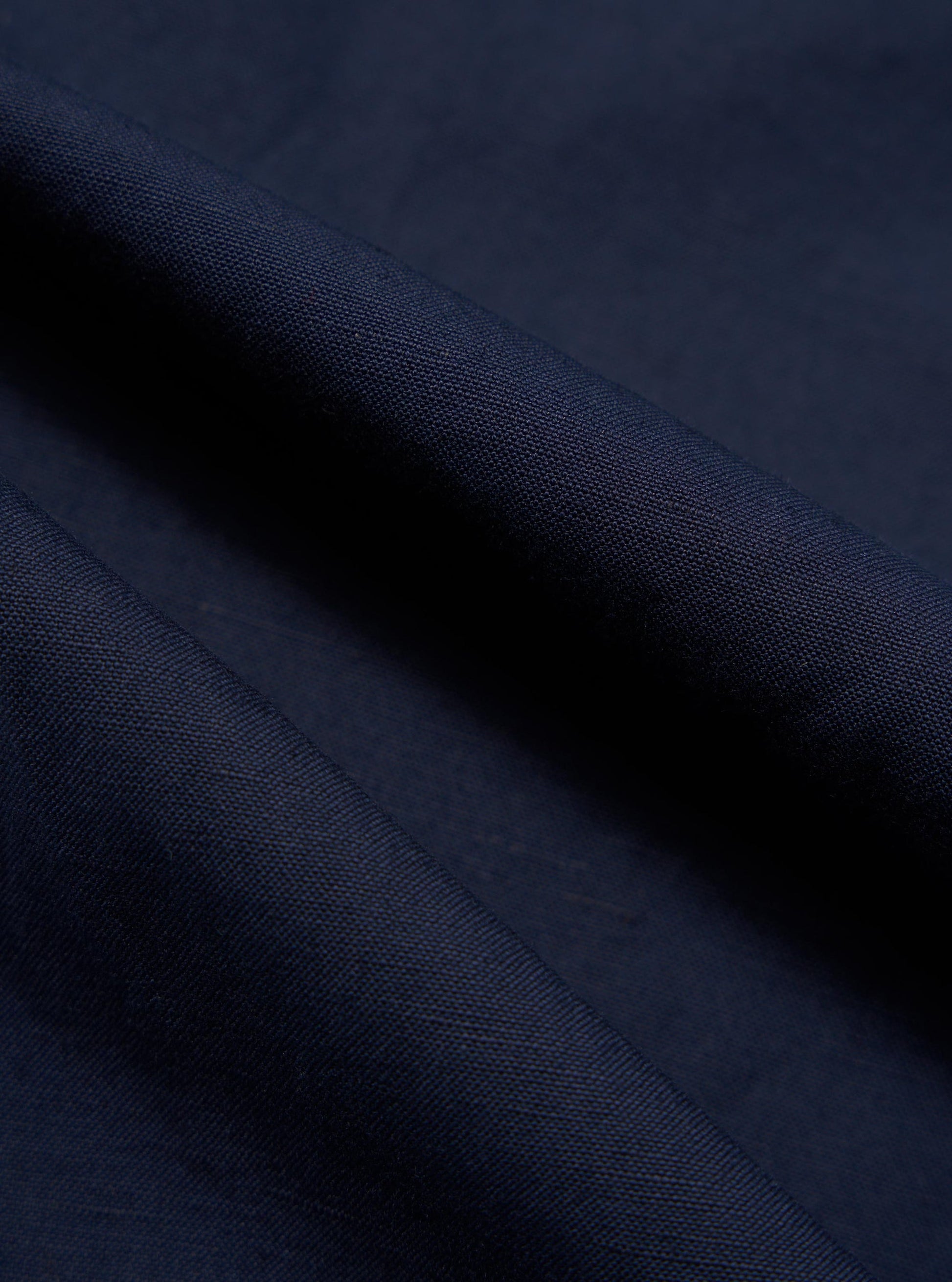 Universal Linen Slub Weave Dizzy Trouser - Navy