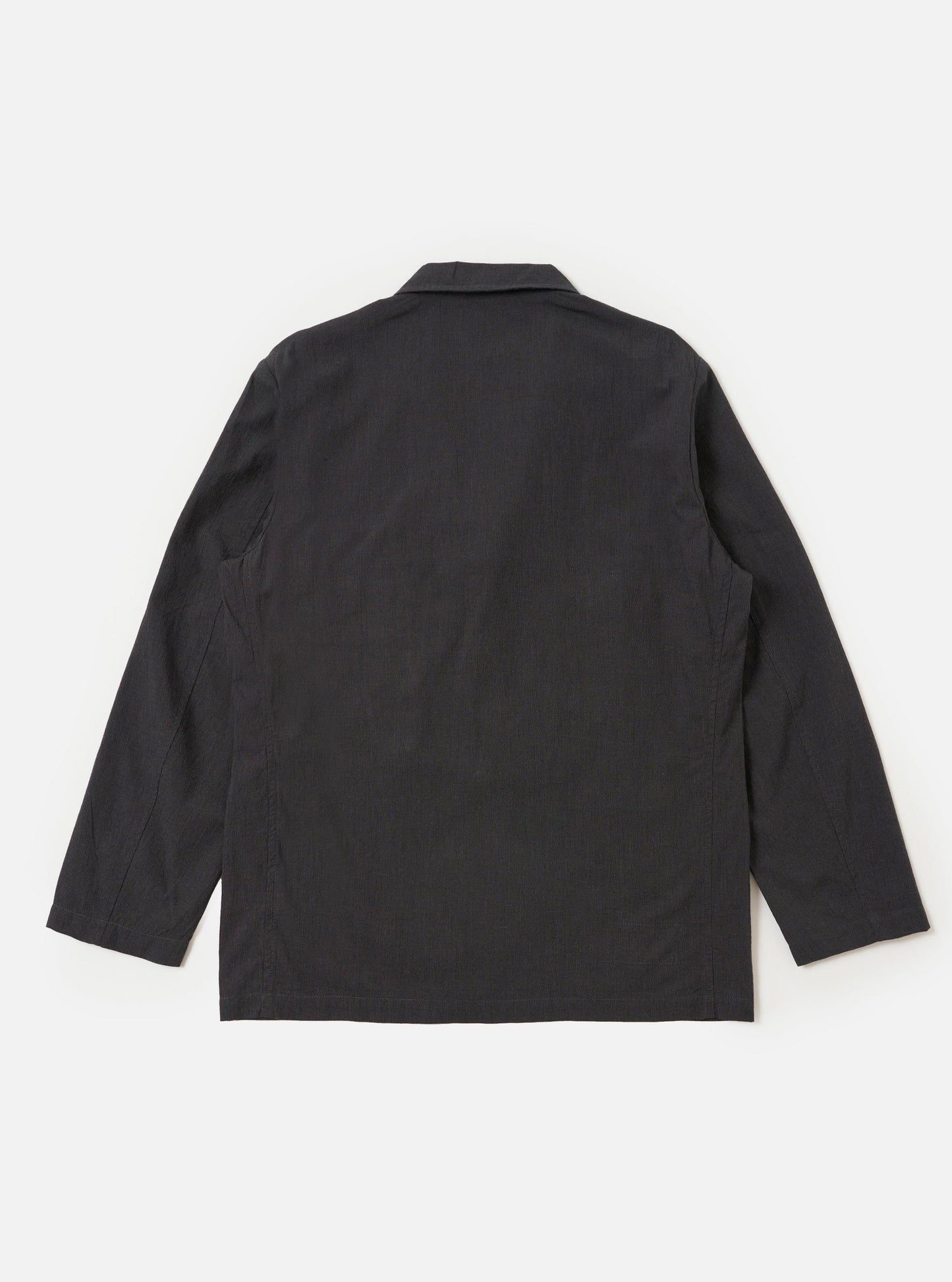 Seattle Cotton Two Button Jacket - Charcoal