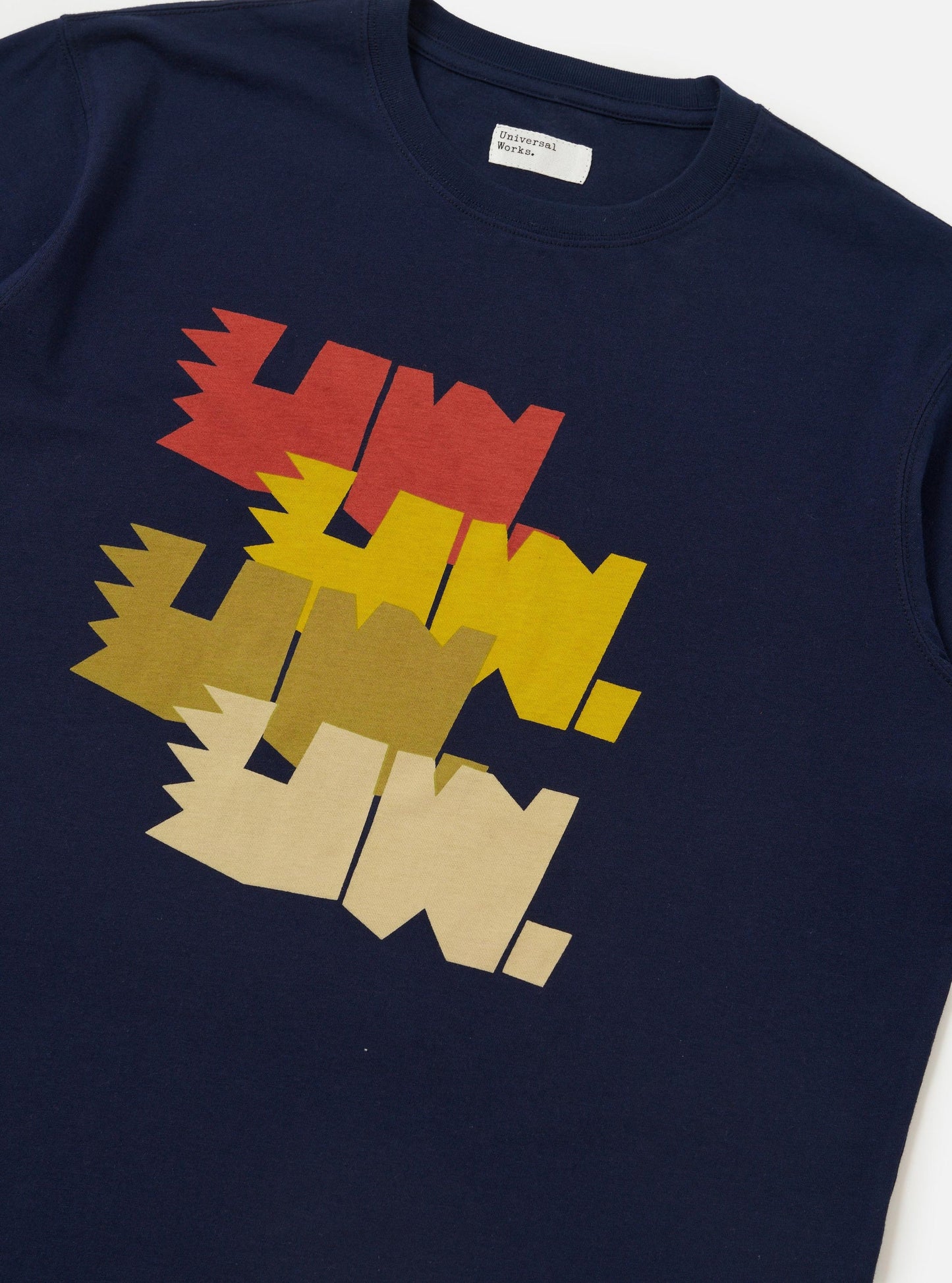 SJ Multi UW Print Tee - Navy