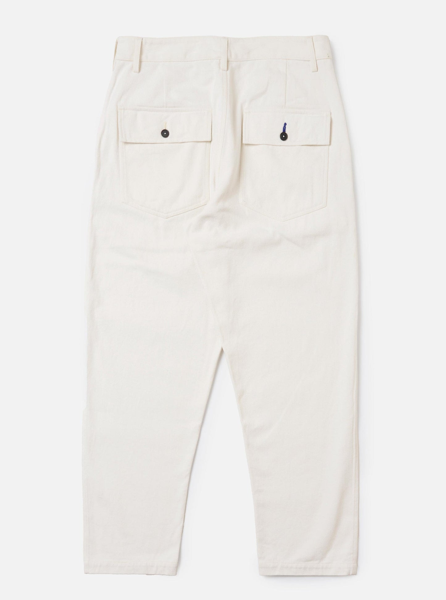 Slub Drill Dizzy Trouser - Ecru