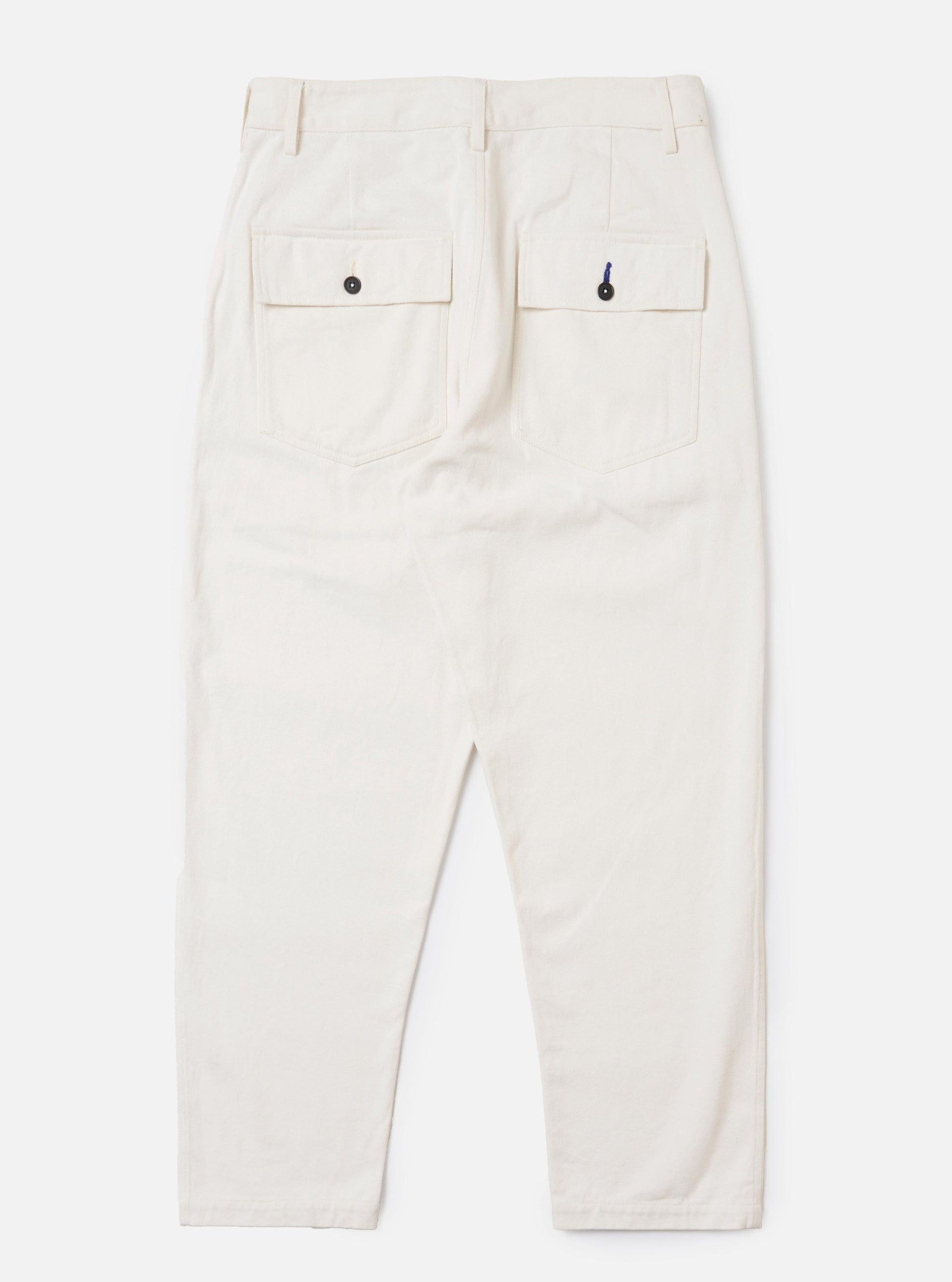 Universal Slub Drill Dizzy Trouser - Ecru