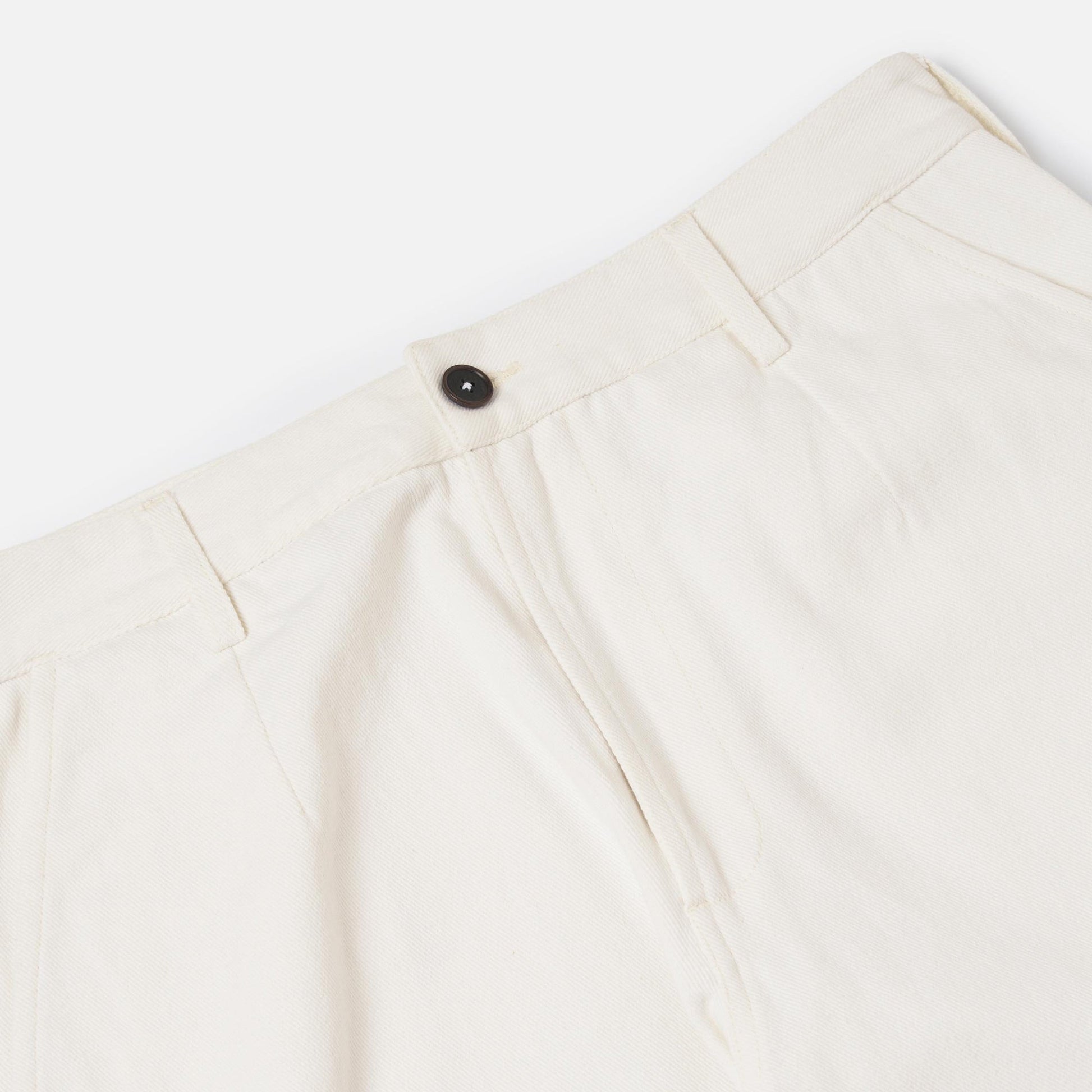 Universal Slub Drill Dizzy Trouser - Ecru