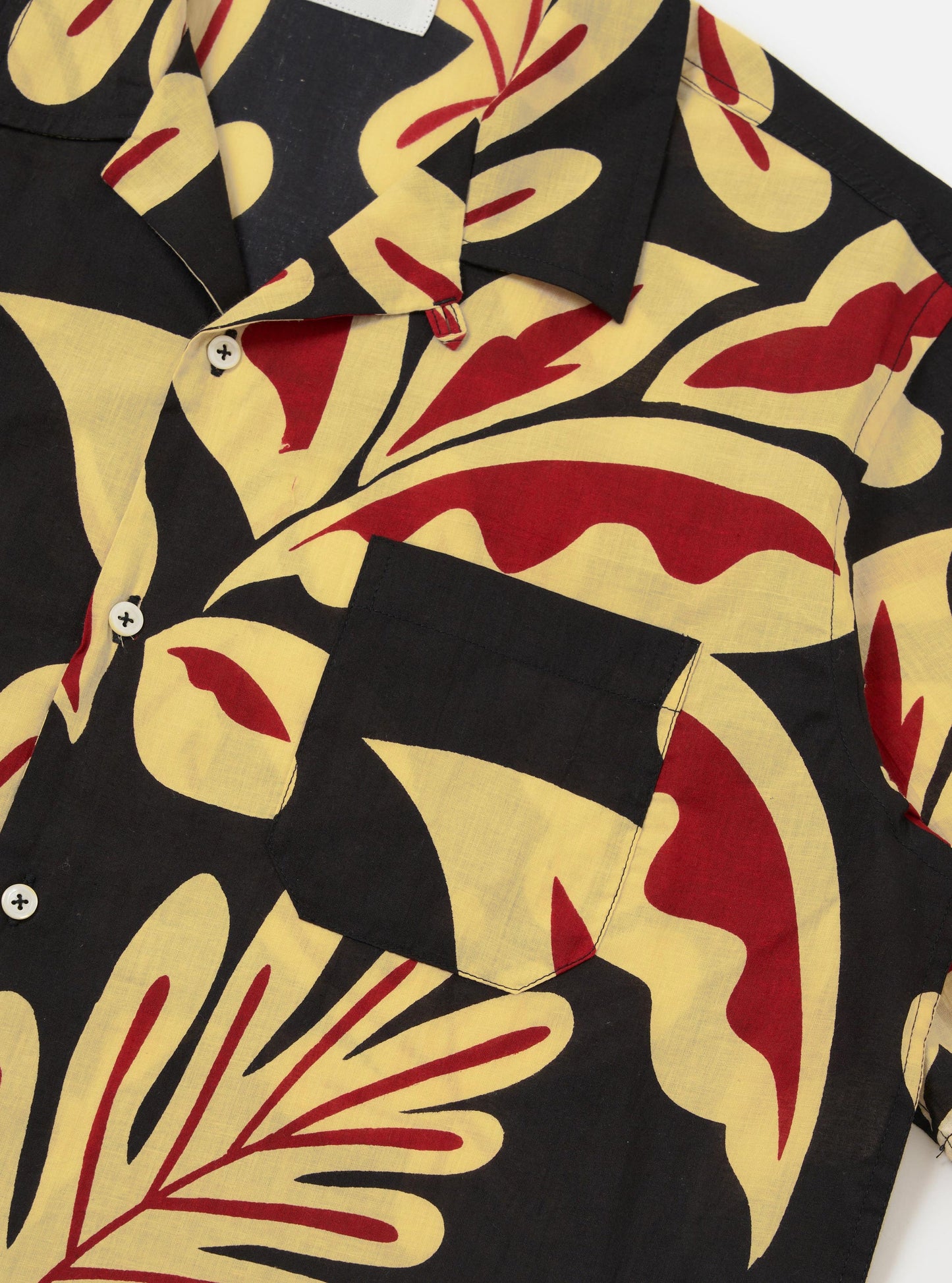 Baja Print Road Shirt - Black