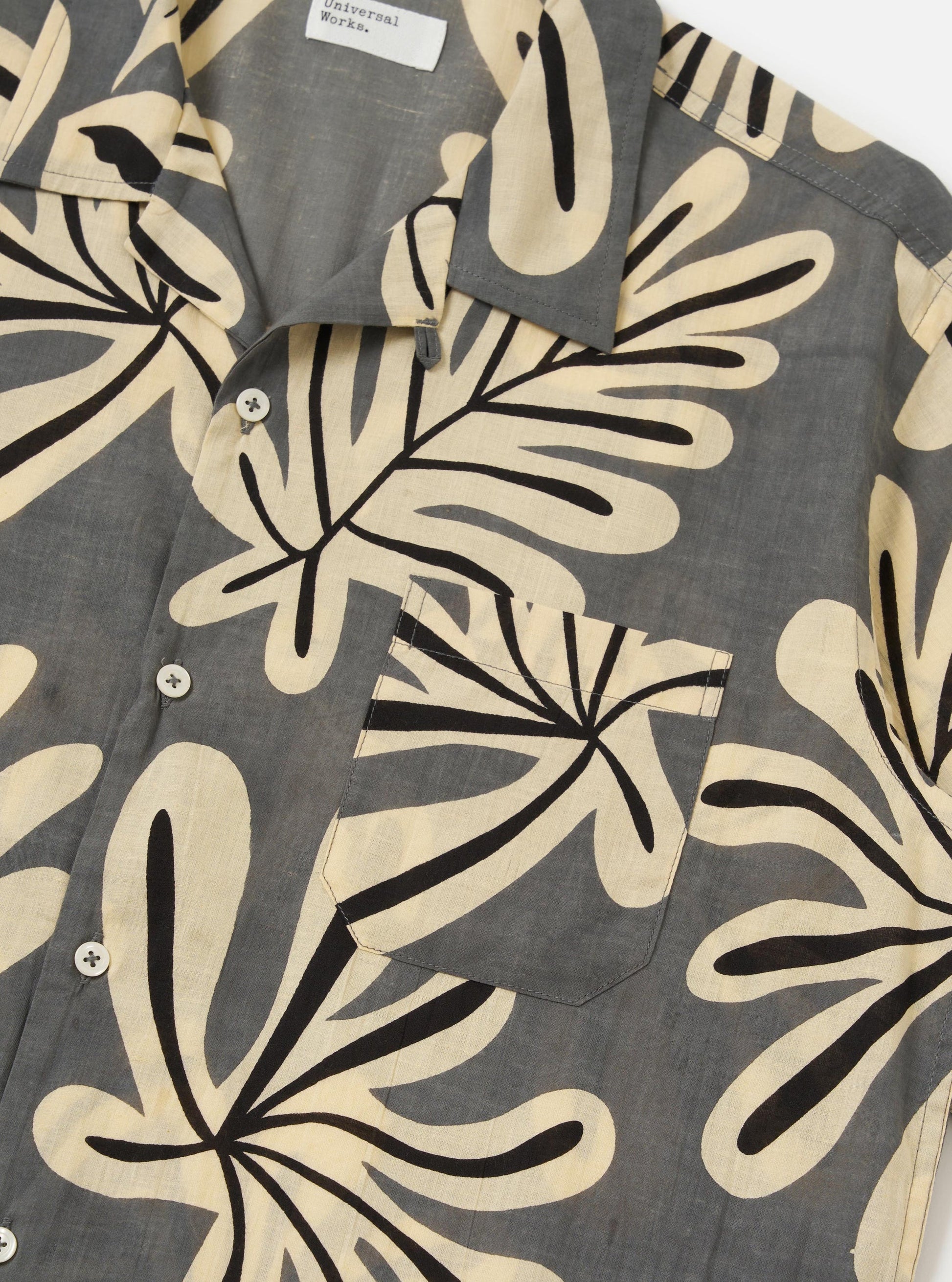 Universal Baja Print Road Shirt - Grey