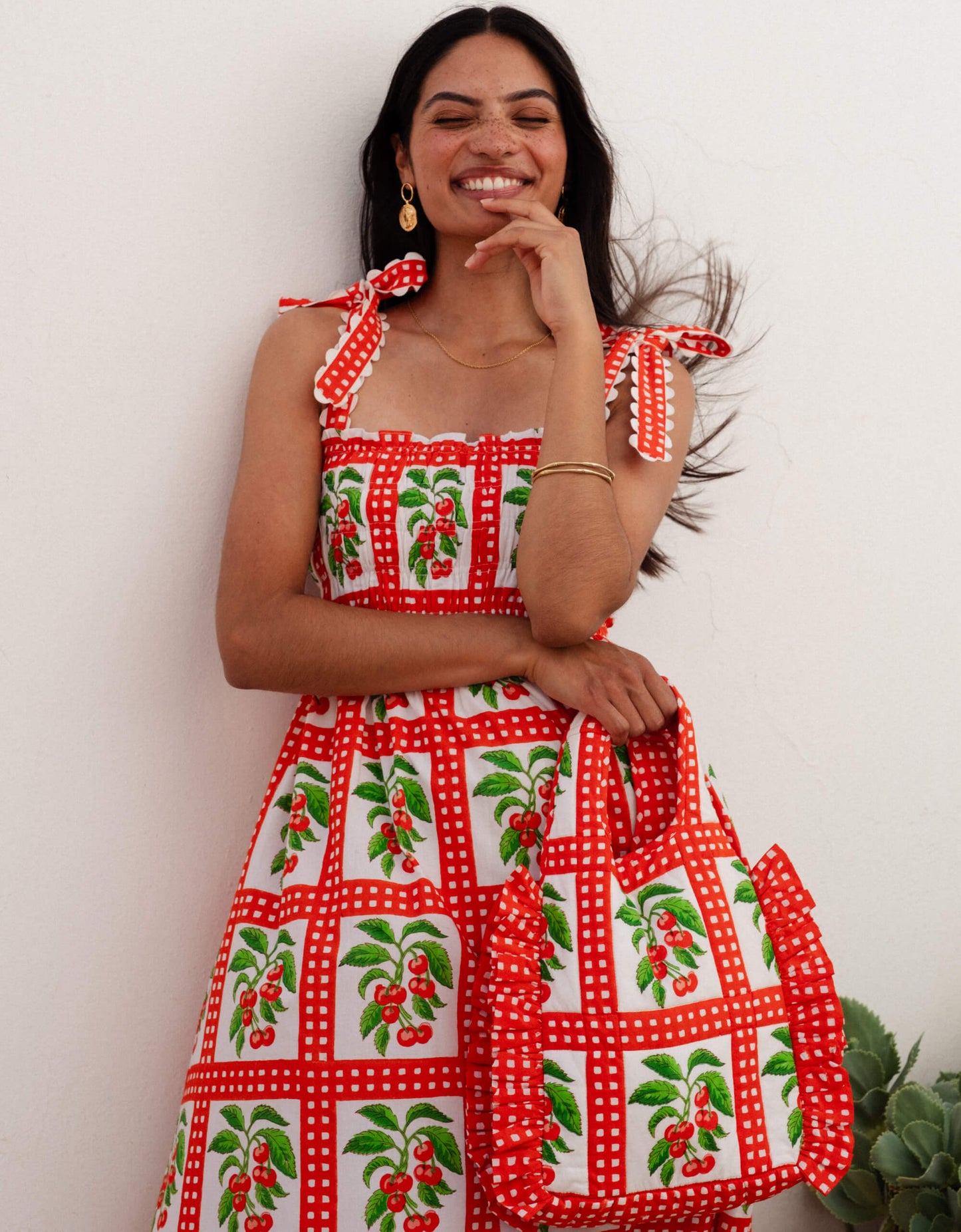 Immy Dress -  Cherry Picnic