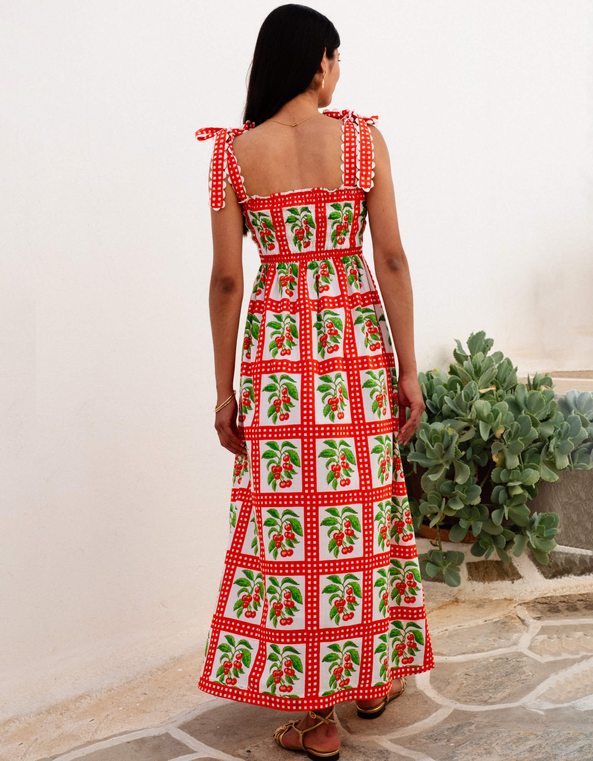 Pink Immy Dress -  Cherry Picnic