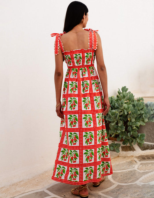 Immy Dress -  Cherry Picnic