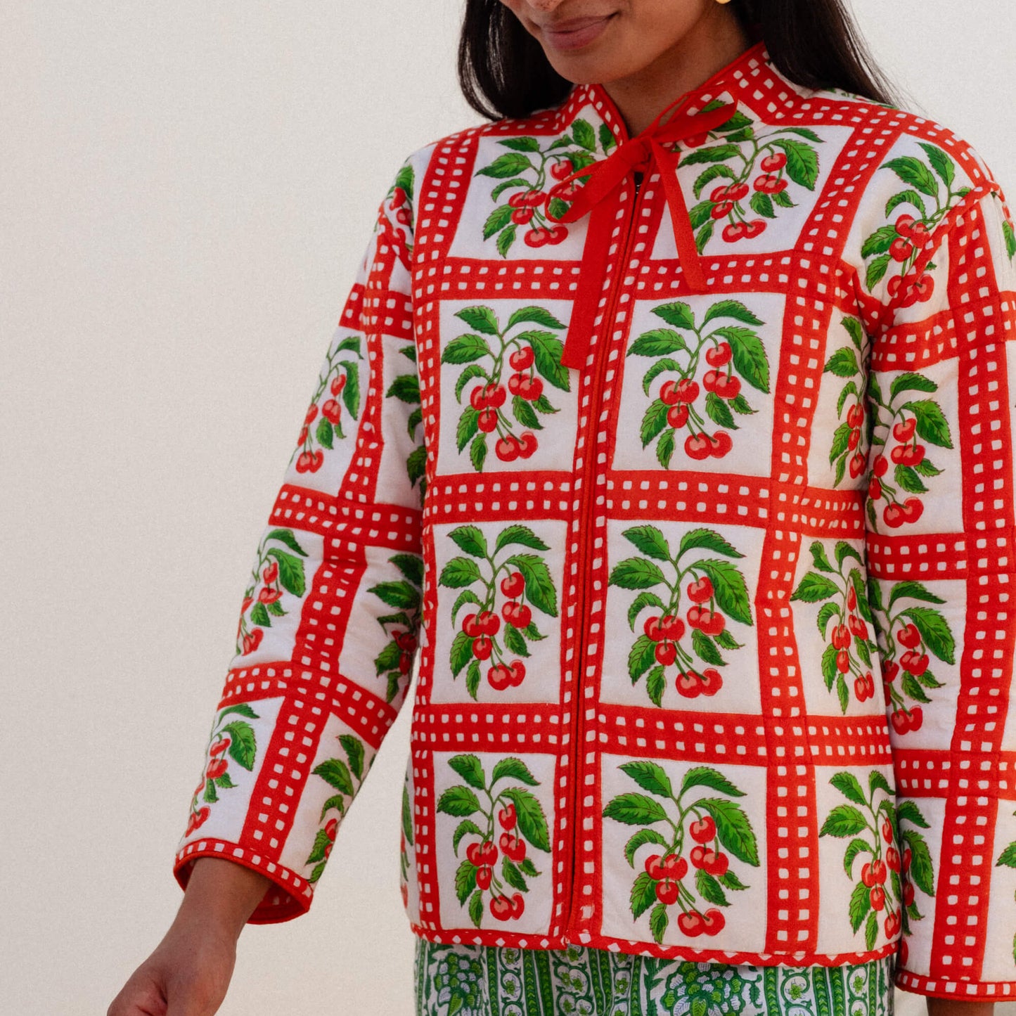 Penny Jacket - Cherry Picnic