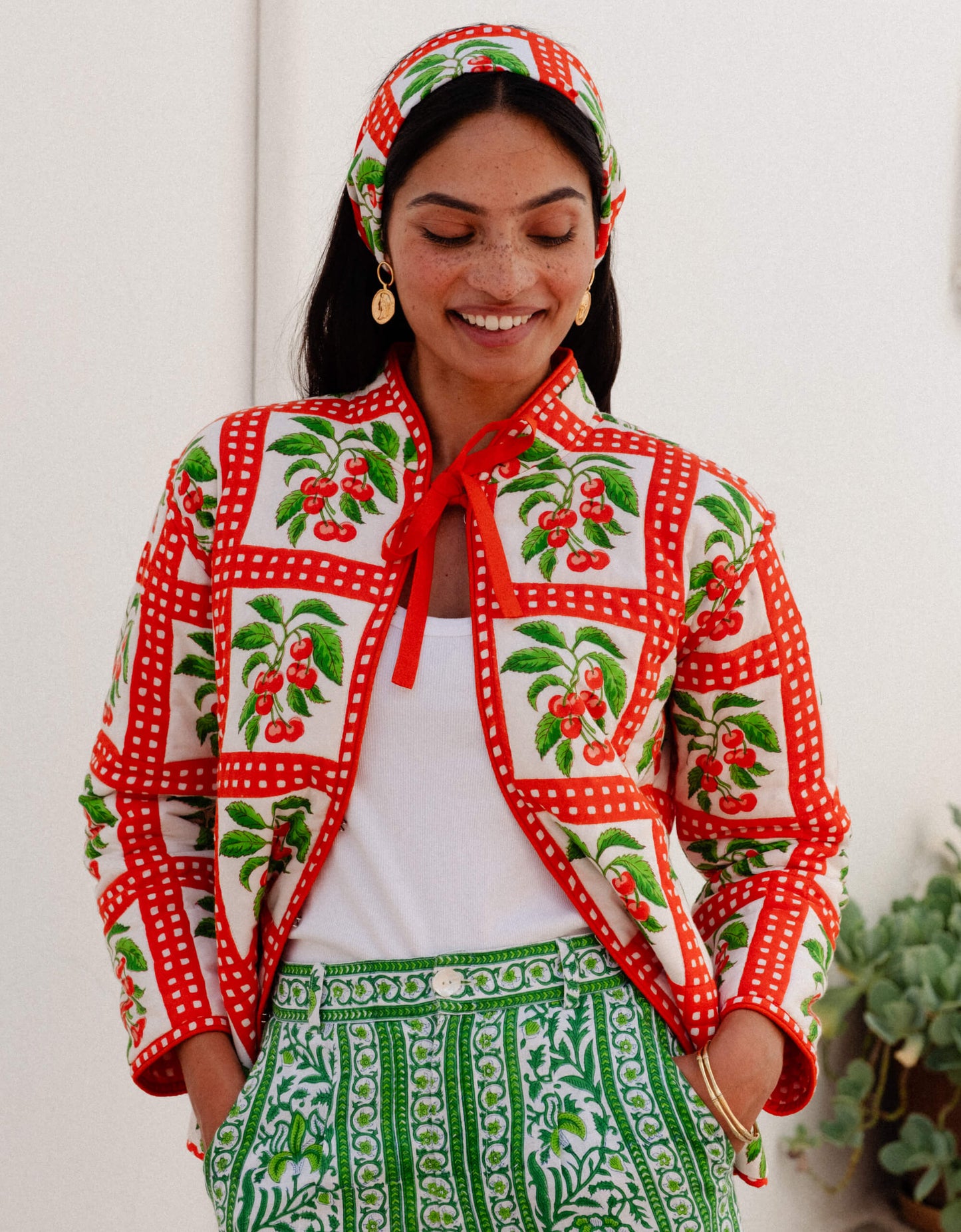 Penny Jacket - Cherry Picnic