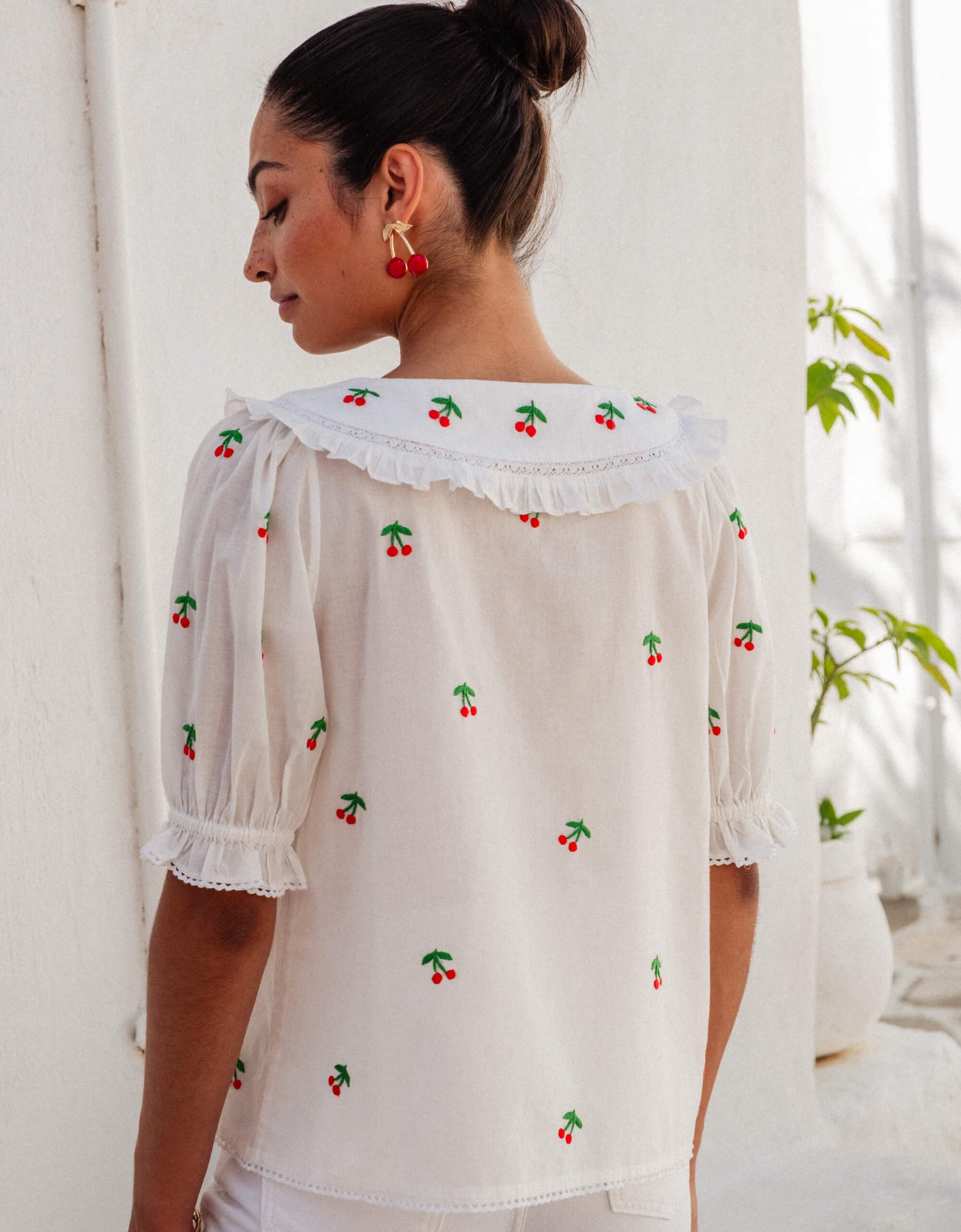 Pink Ava Blouse - Cherrylicious