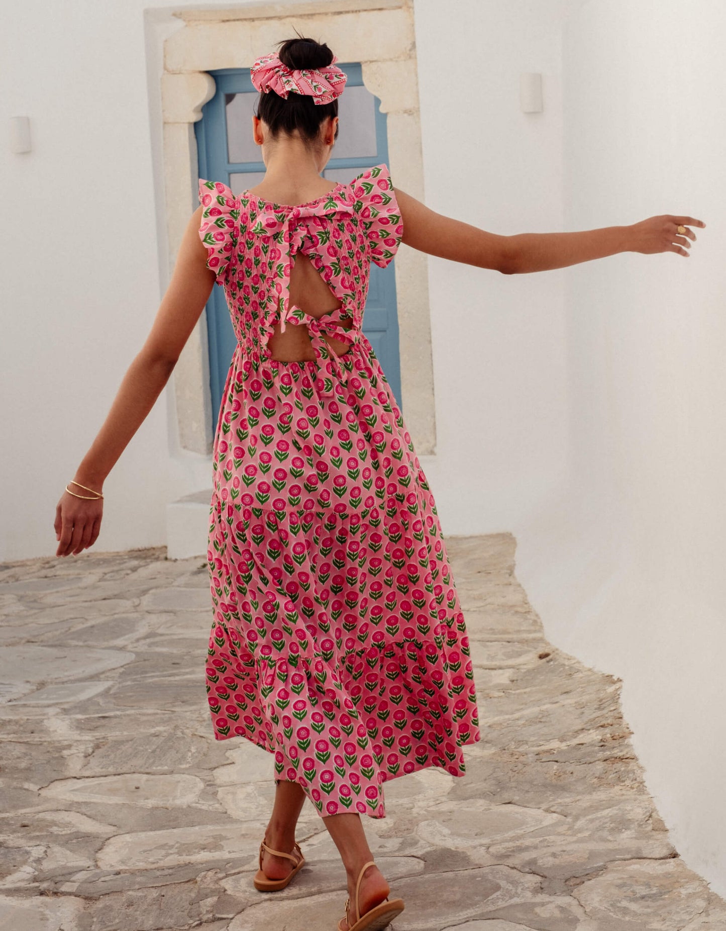 David Bowie Dress -  Marigold Blush