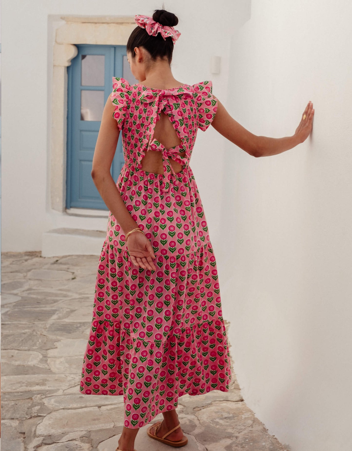 David Bowie Dress -  Marigold Blush