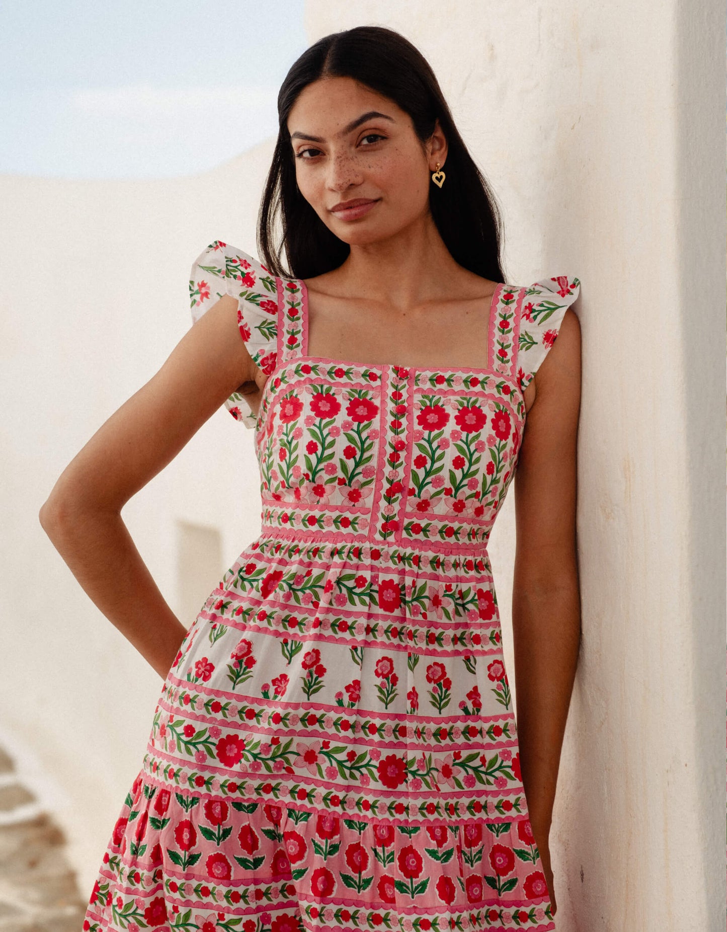 Lucia Dress -  Rose Folk