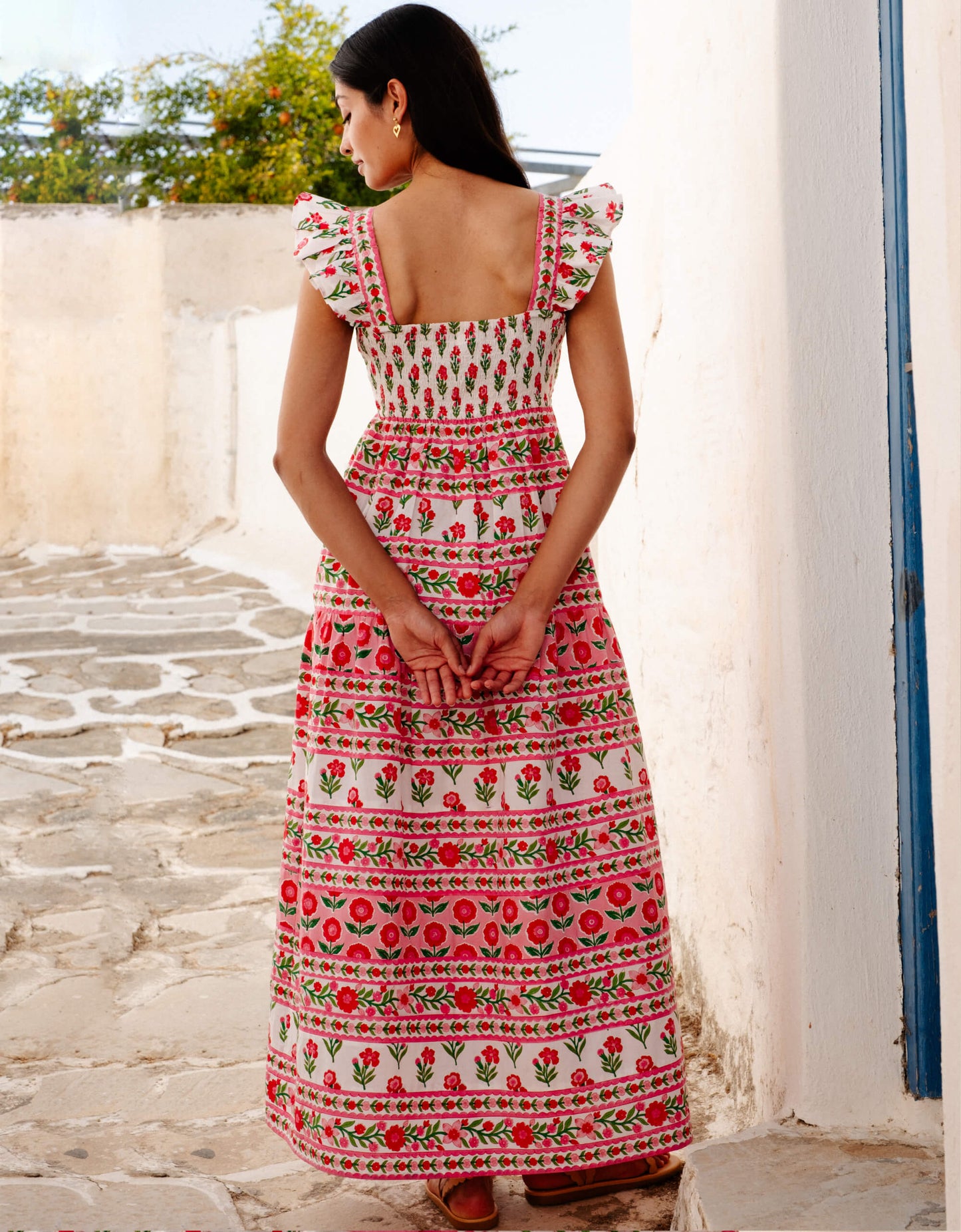 Lucia Dress -  Rose Folk