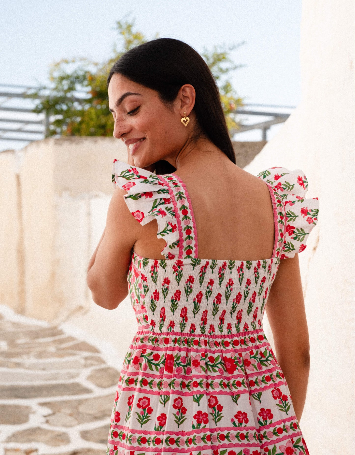 Lucia Dress -  Rose Folk