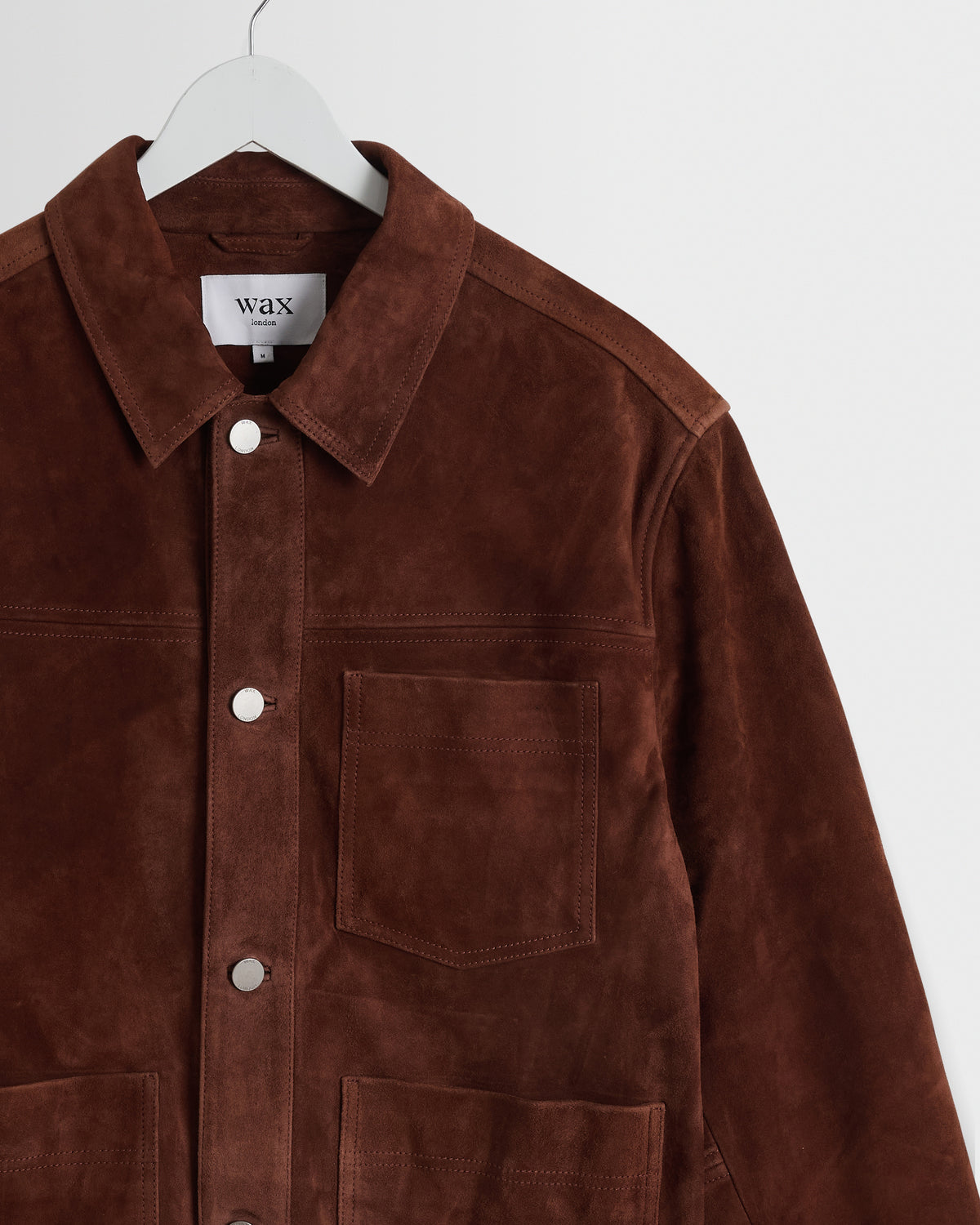 Robin Chore Jacket Suede - Brown