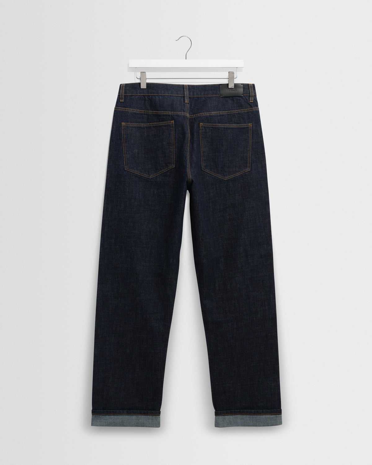 Wax Russell Straight Fit Jean Selvedge Denim - Rinse Wash Blue