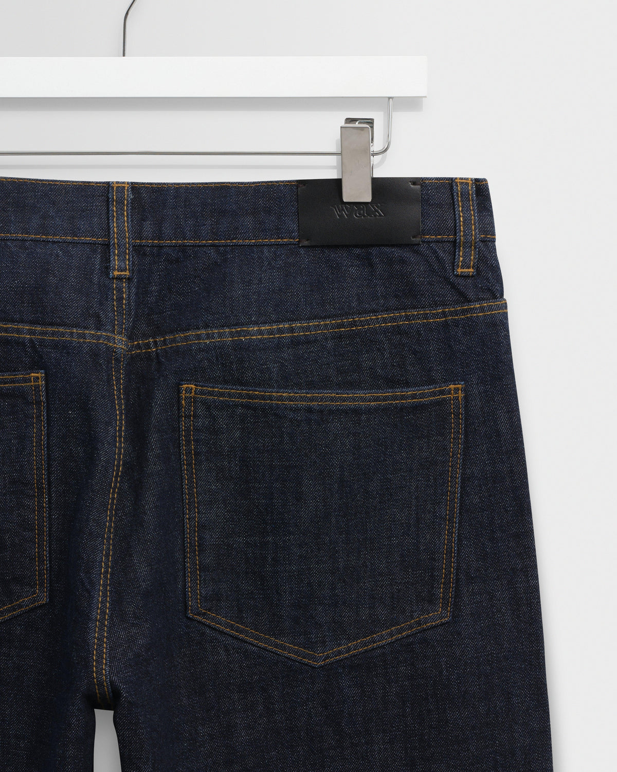 Russell Straight Fit Jean Selvedge Denim - Rinse Wash Blue