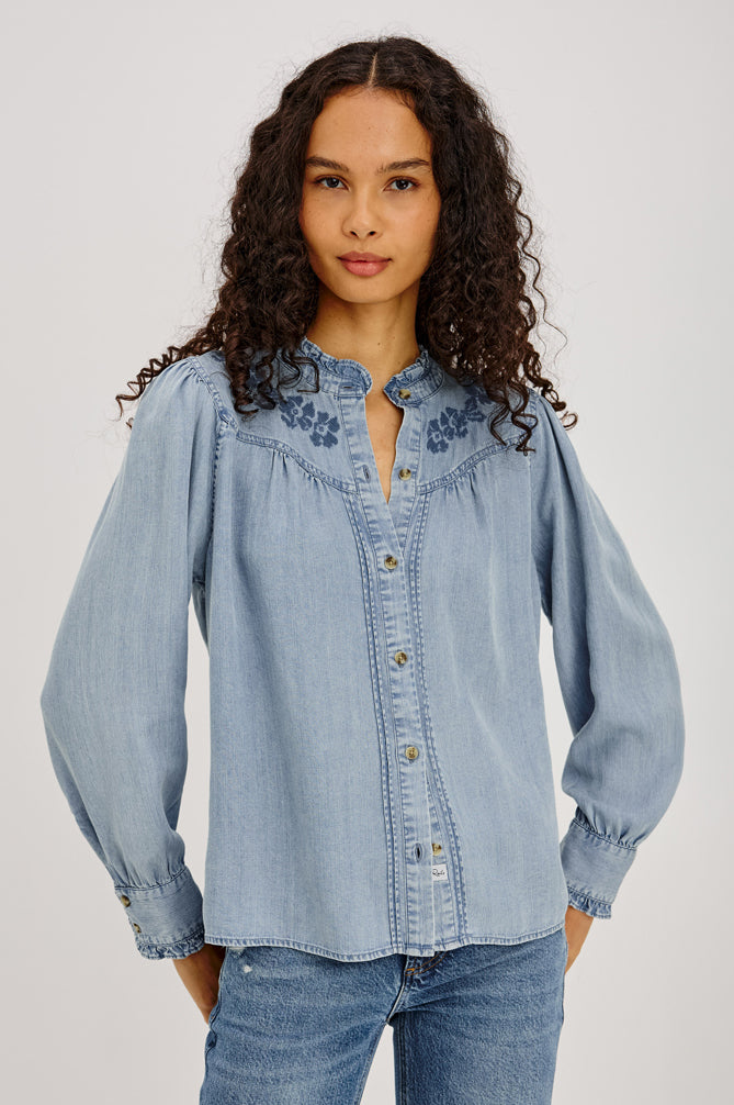 Alanna Shirt - Medium Cloud Wash