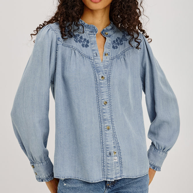 Alanna Shirt - Medium Cloud Wash