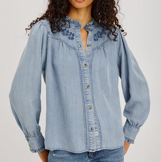 Alanna Shirt - Medium Cloud Wash