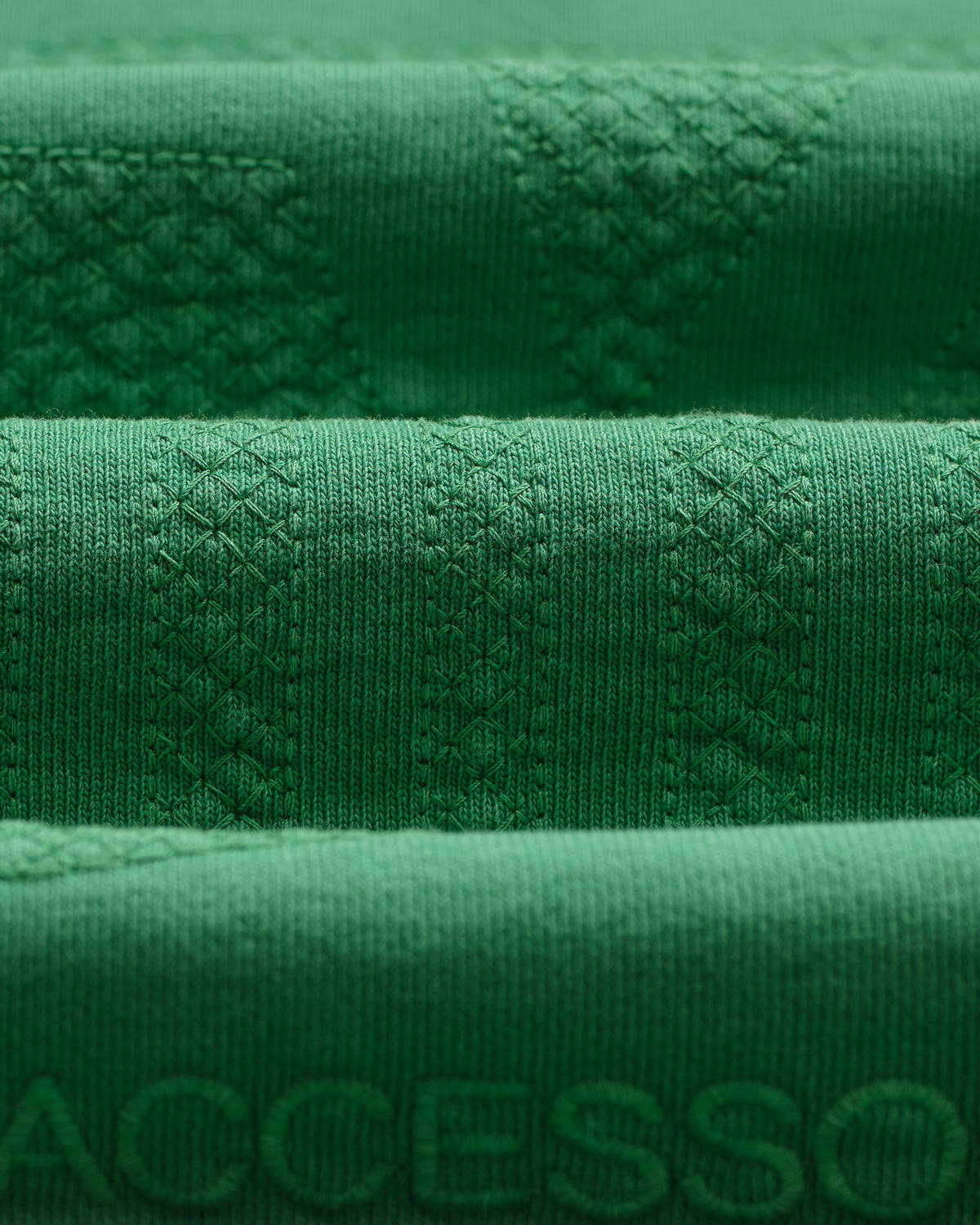 Sidney Embroidered Brushed Cotton Sweatshirt - Washed Green