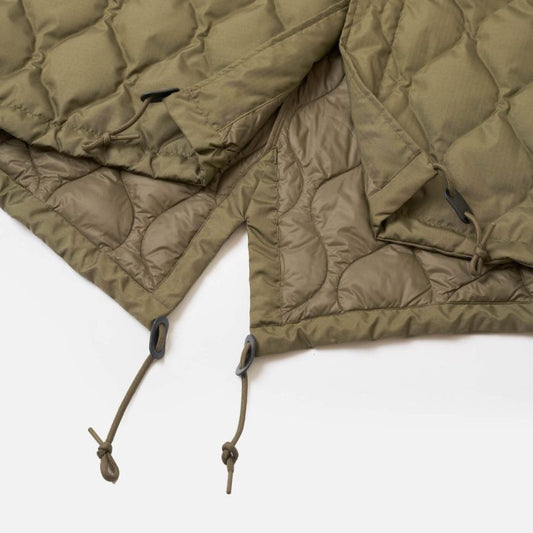 Military Hard Shell Down Mod Parka - Dark Olive
