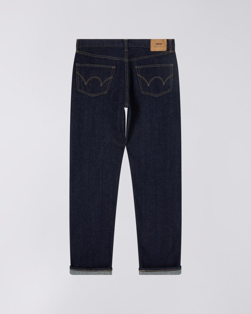 Regular Straight Jeans Red Selvage - Blue Rinsed